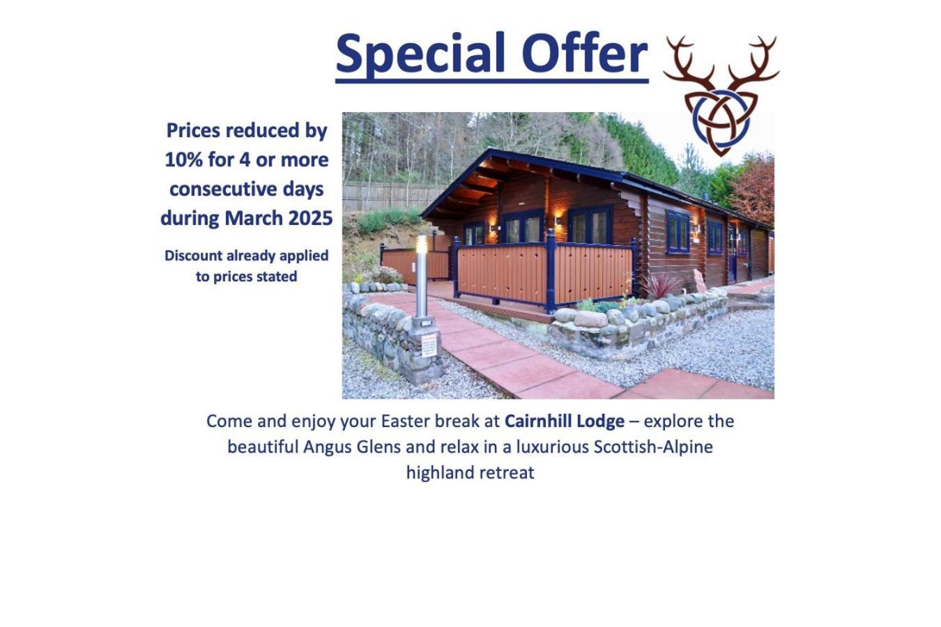 Cairnhill Lodge - Award-Winning Luxury Highland Retreat Blairgowrie and Rattray Екстер'єр фото